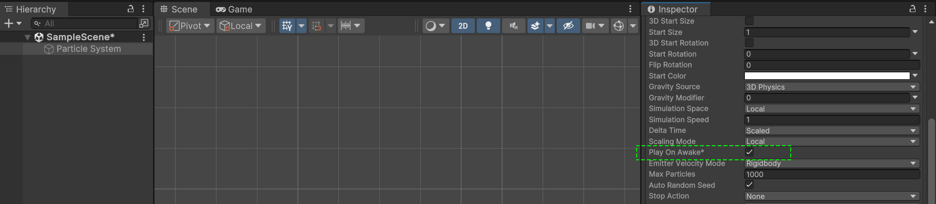 图片[1]-Play On Awake运行时唤醒粒子详解-游戏特效案例库